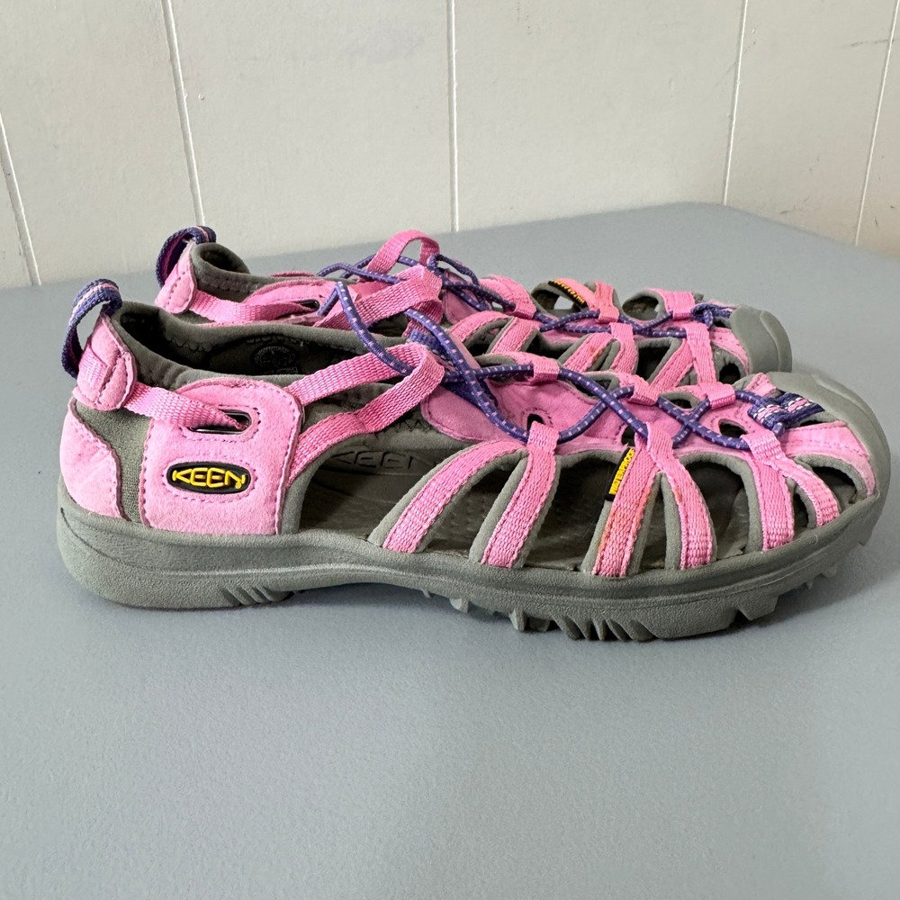 KEEN Whisper Pink & Purple Water Hiking Sandals Women's Sport Athletic Shoes